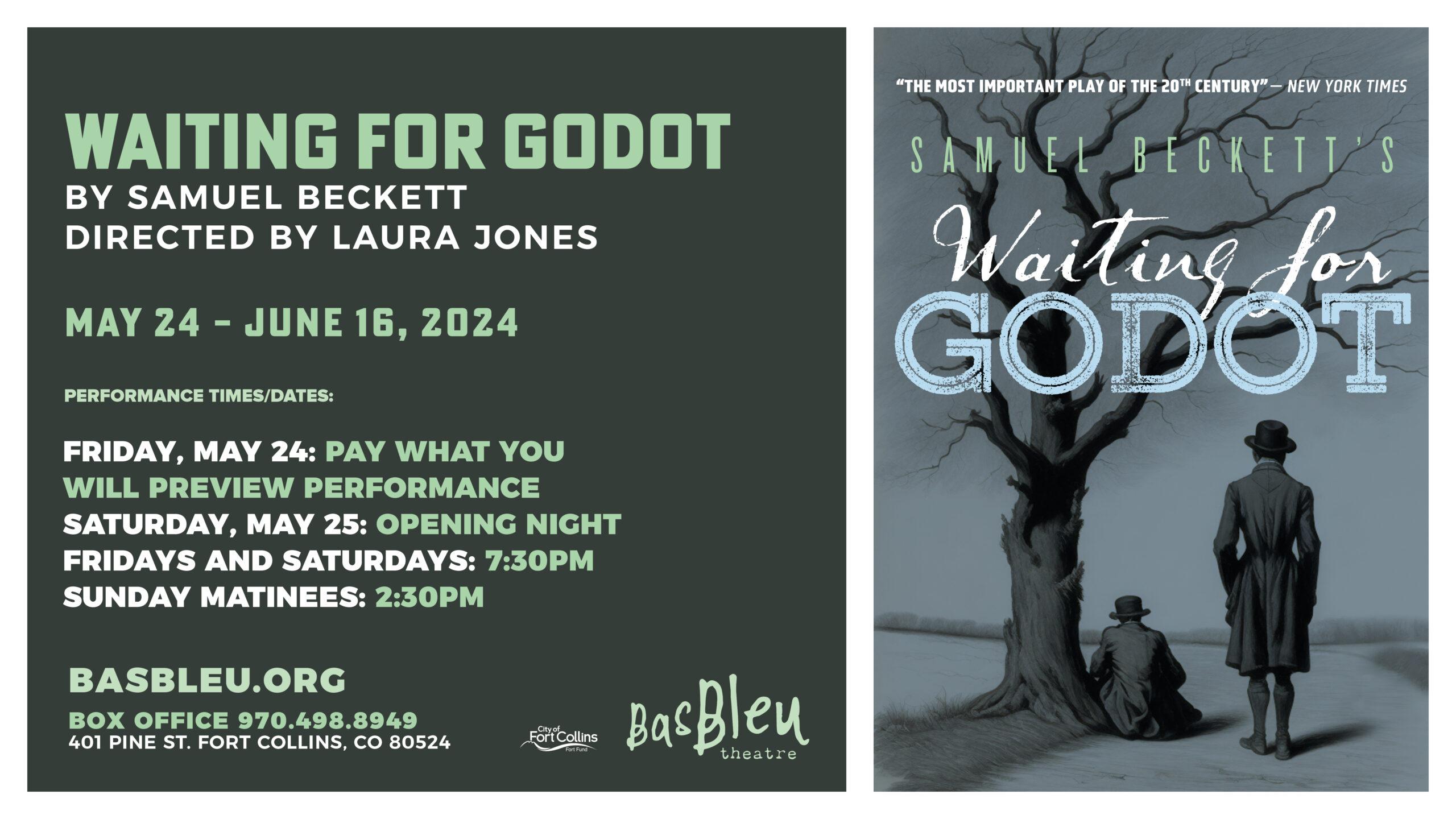 Waiting for Godot promotional graphic