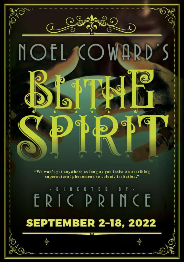 Blithe Spirit promotional graphic