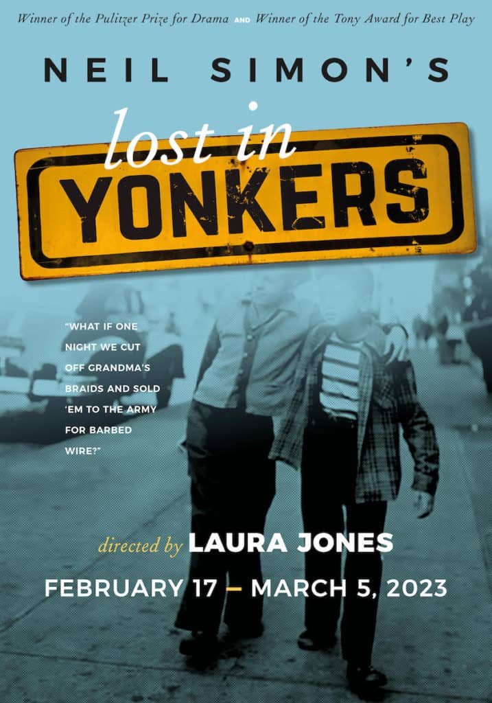 Lost in Yonkers promotional graphic